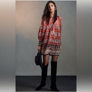 Anthropologie Boho Dress